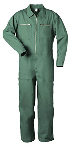 Craftland Monte Carlo Rallye-Kombination | Weiß | Kornblau | Grün | Verstellbare Taille | 6 funktionale Taschen | 2 Wege Frontreißverschluss 100% Baumwolle Zollstocktasche (48, Grün)