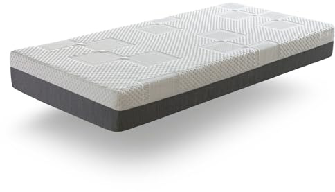 DORMISSIMO Matratze 80x190 Draco Latex Hohe 20 cm H2 Abdeckung aus Fasern, Kern mit Latex