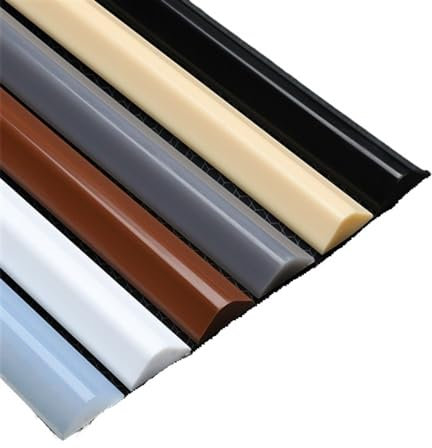 Barriera Doccia Separazione a secco e a umido Tappo for l'acqua del bagno Divisorio Barriera contro le inondazioni Diga in gomma Blocco dell'acqua in silicone Non scivolare Striscia di tenuta(Khaki,15