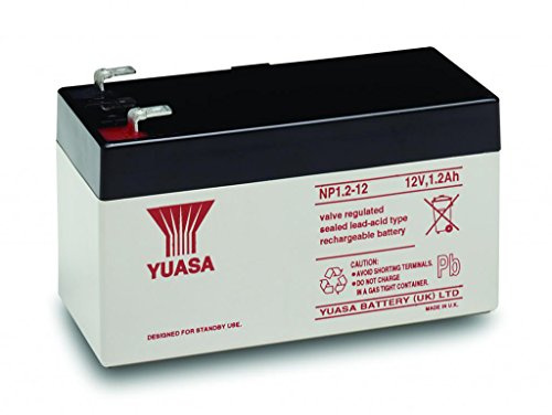 Yuasa Batterie rechargeable au plomb NP1.2-12 12 V 1,2 Ah