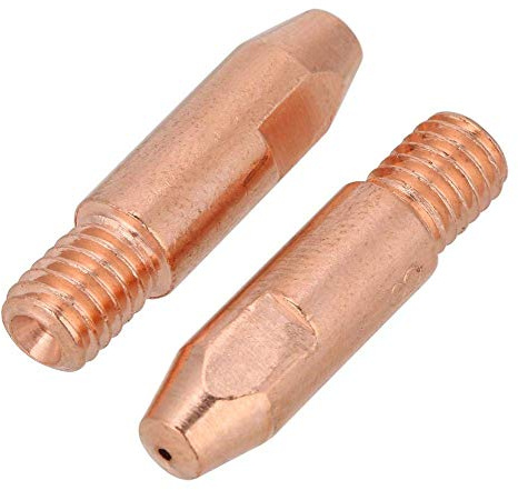 20 delar kopparkontaktspets 1,2 mm svetsmunstycke M6 för 24KD MIG/MAG svetsbrännare
