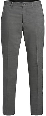 JACK & JONES Jprsolaris Trouser Noos Homme Pantalon de costume, Gris Clair Chiné, 50