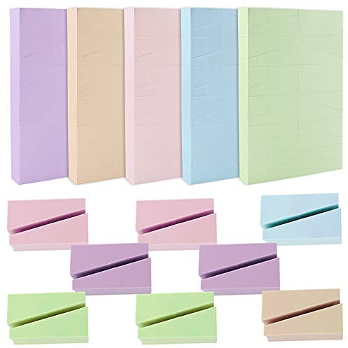 Dadabig 120 Stück Make up Schwamm Set, Mini Dreieckige Schwämmchen Profi Kosmetik Schwämme Schminken Make up Keile Beauty Foundation Mischen für Pulver Creme Flüssigkeit (5 Packungen)