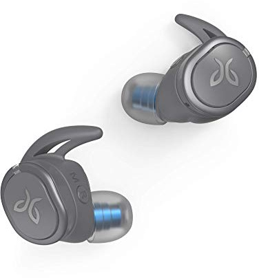Jaybird RUN XT True Wireless Headphones (Storm Grey/Glacier) (Renewed)