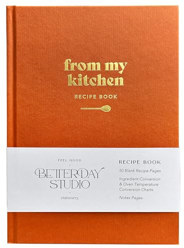 De ma cuisine - Carnet de recettes vierge pour vos propres recettes, journal de recettes, carnet personnalisé pour écrire votre propre journal alimentaire ou journal de pâtisserie, livre de recettes à