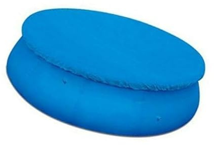 FACAIIO Cubierta redonda para piscina, patio, 350 cm o 500 cm de diámetro, color azul, para cubierta protectora resistente, 1 unidad