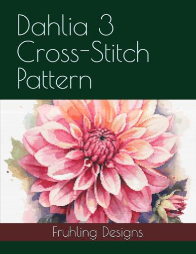 Dahlia 3 Cross-Stitch Pattern