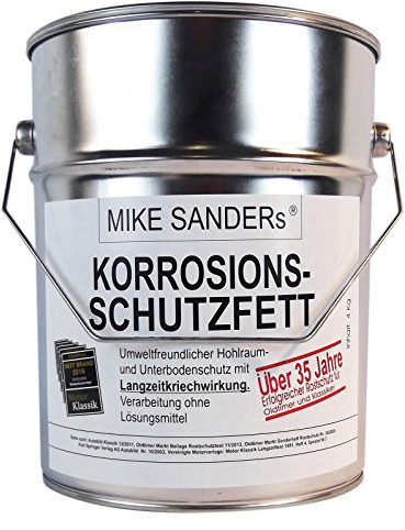 MIKE SANDERS Korrosionsschutzfett Hohlraumversieglung Rostschutz 4 kg