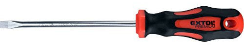EXTOL PREMIUM Tournevis plat CrV 4 x 75 mm