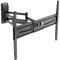 Meliconi SPACE SYSTEM DUALMOTION 600 EASY, Supporto TV Parete Doppio Braccio e Doppia Rotazione, Staffa per TV a Schermo Piatto da 40 a 82, Attacco VESA 300-400-600, Portata 45 Kg, Nero
