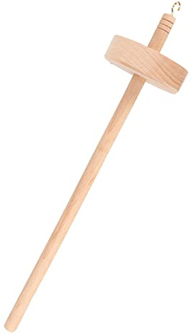 Fuso per la Produzione di Filati in Legno di Faggio per Filatoio Che Torce il Fuso per Tessuti Lana Mista a Mano per Ruote Girevoli in Tessuto Fai da Te