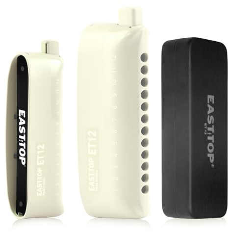 EAST TOP ET12 Chromatische Mundharmonika für Erwachsene und Profis mit einzigartigem, modernem Design