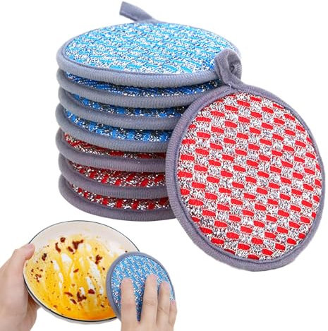 Stracci per lavare i piatti in filo metallico - Asciugamano in tessuto per lavare i piatti Strofinaccio antigraffio per la pulizia della cucina, panni in filo metallico per la pulizia di banconi, stov