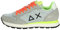 SUN68 Unisex Tom Fluo Sneaker, Grigio CHIARO, 46 EU
