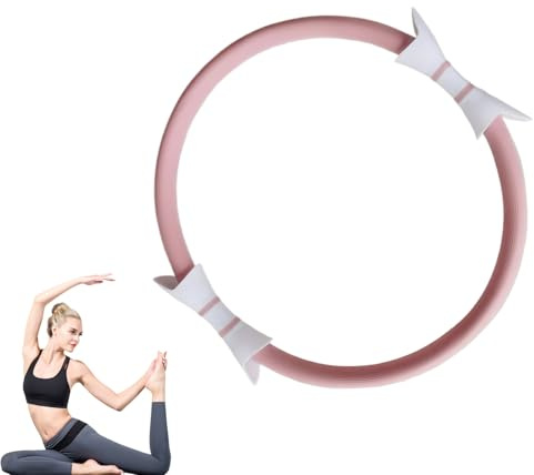 Pilatesring för kvinnor, pilatesring fitnesstränare, yoga fitness för fettförbränning övningar på armarna låren för att öka styrkan kvinnor och män