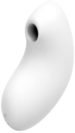 Satisfyer Vulva Lover 2 Druckwellen-Vibrator | Sex-Toy für Frauen | 2:1 Druckwellen & Vibration | Hochwertiges Silikon in weiß | Wasserdicht (IPX7) | Ultimative klitorale Orgasmen für Damen