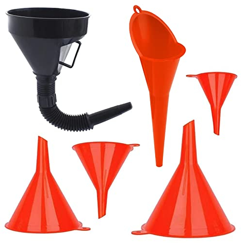 trichter öl trichter mit schlauch flexibler trichter Mit Filterstecker adblue trichter Mini-Einfülltrichter für Küche oder Werkstatt – Öltrichter