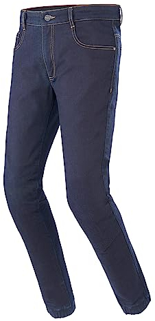 Vanucci VUT-1 Motorrad-Jogginghose im Motorrad Jeans Look, Motorradhose Herren mit Protektoren, Klasse A Geprüft, Elastische Motorrad Hose Herren, mit Knieprotektoren Motorrad, Gr. 50