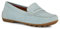 Geox Damen D KOSMOPOLIS + Grip Moccasin, LT Blue, 36 EU