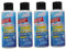 Lootzoo Removedor de manchas de piedra multisuperficie (100 ml, juego de 4) limpiador utilizado para eliminar manchas de mármol, pisos, azulejos y cerámica, líquido limpiador de suelos de granito