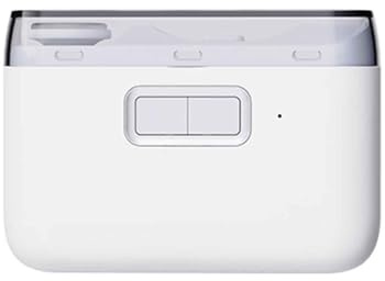 Tagliaunghie Uomo Professionale Taglia Unghie Per Piedi Per Mani Tronchesino Unghie Elettrico Automatico Lima Per Unghie Uso Domestico Levigatura Automatica Ricaricabile Type-C (81x56.3x30mm,White)