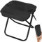 HOSPAOP Mini Klapphocker Faltbar Camping Hocker Angelhocker, Tragbarer Campinghocker Klappbar mit Tragetasche, bis 100KG, Falthocker für Angeln Wandern Gartenarbeit und Strand