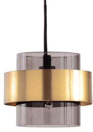 Modern Light Lyxig sänglampa – Pendellampa i glas med ett huvud med G4-ljuskälla för Mini-hängande ljus i köksö och sovrum (ljusfärg)