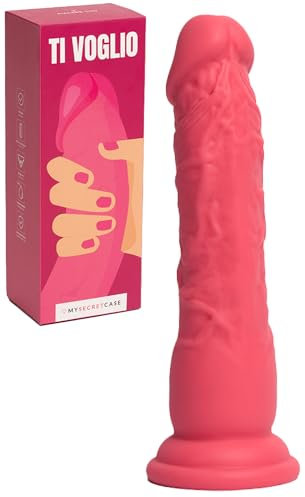 MySecretCase Dildo Piccolo Silicone Realistico 13cm - Mini Dildo Di Gomma Con Ventosa, Dildi Realistici, Pene Realistico Sextoys, Falli Realistici In Silicone Morbido (S - 13 cm)