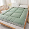 Japanische Futon-Matratze, extra flauschige Bodenbettauflage, faltbare Tatami-Isomatte, weich, atmungsaktiv, aufrollbar, tragbare Matratzenauflage für Wohnzimmer, Schlafsaal, Gäste, Camping, Couch (H