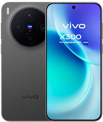 vivo X300 5G Smartphone, 12G + 256G, kompakter 6,31-Flachbildschirm, ZEISS Dreifachkamera, 200 MP ZEISS Hauptkamera, Dimensity 9500, IP68 und IP69, Android 16 Handy, 3 Jahre Garantie