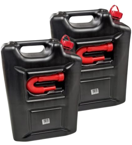 Anwicar Bensinkanister i plast 2x20 L Svart - Kraftstoffkanister