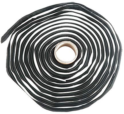 Wowlela Sigillante di gomma, gomma butilica Colla sigillante per faro Retrofit Reseal Proiettori Fanaleria posteriore Scaldacollo per auto