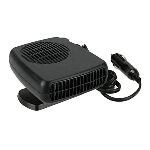 WPHH Desempañador De Desempañador De Calentador De Coche De 12 / 24V 200W, Calefactor Eléctrico Portátil, Ventilador De Refrigeración De Calefacción ABS De Rotación De 360 ° con Mango Plegable,24v