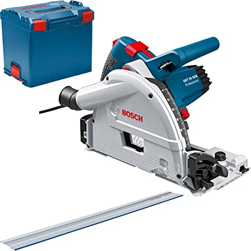 Bosch Professional GKT 55 GCE + FSN 1400 Scie sabre 165 mm + mallette 1400 W