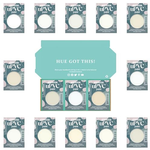 Rust-Oleum uPVC Paint in Satin Finish – Elegant Whites Tester Box