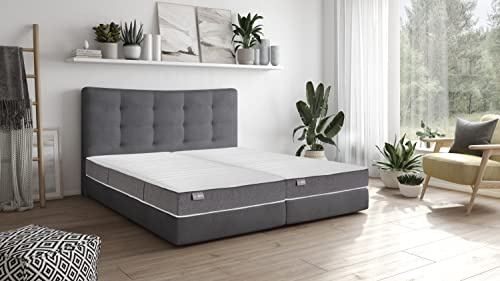 Traumnacht Ergo Trio – ortopedisk kallskumsmadrass med 7 zoner, hårdhetsgrad H3, Öko-Tex certifierad, 120 x 200 cm, tillverkad enligt tysk kvalitetsstandard