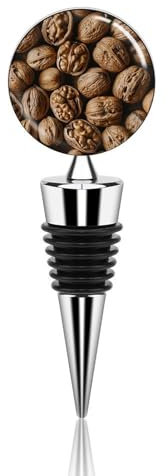 Verbesserter Weinflaschenverschluss, wiederverschließbare Weinpumpe, Vakuum-Stopfen, auslaufsichere Flaschenversiegelung, Walnüsse in Schale, Weinsparer, Stopfen für Küchenzubehör, hält Wein frisch