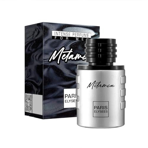 PARIS ELYSEES - Metamen - Eau de Toilette Uomo - Legnoso e Aromatico - Lavanda, Agrumi - Vaporizzatore profumo uomo 100ml - Flacone da viaggio ricaricabile 5ml incluso