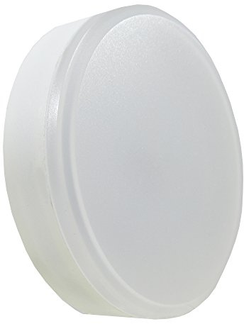 Laes - Bombilla Shellite LED, GX53, 8 watts, Blanco, 75 x 29 mm