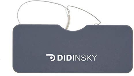 DIDINSKY Louvre randlose Lesebrille Retro, Grau +2,0