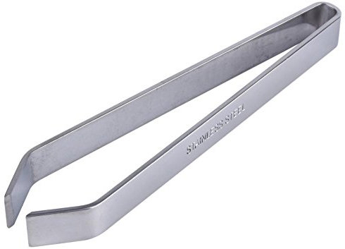 Delaman Fish Bone Tweezers Strong Practicality, 11Cm Fish Pin Bone Remover Pin Boning Tweezers Boning Tweezers Stainless Steel Fish Bone Remover Tweezer Tongs for Household Kitchen