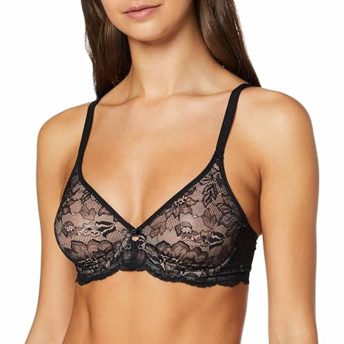 Triumph Women's Amourette Charm W02, Wired bra, BLACK
