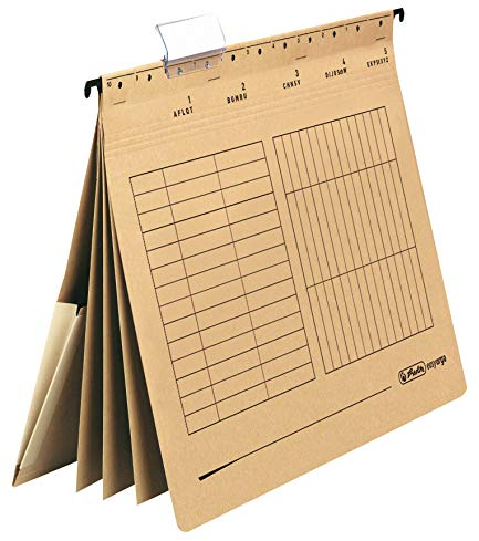 Herlitz 10843860 Hängehefter mehrfach (10er Pack)