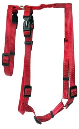 Wolters Geschirr Soft & Safe No Escape, Größe:S 30-40 cm, Farbe:Cayenne