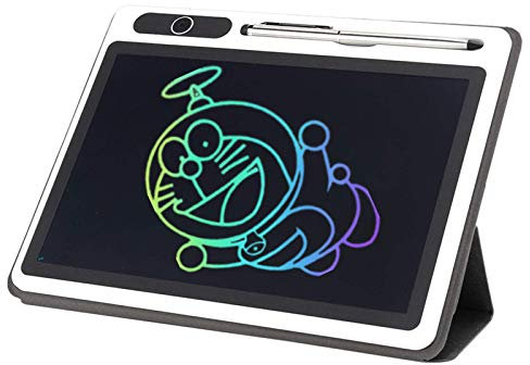 Blocco note elettronico, tavoletta LCD da 10 pollici Blocco da disegno Strumento per dipingere a mano Lavagna elettronica per bambini/Adulti/Riunioni di lavoro/Appunti quotidiani(Rose Red)