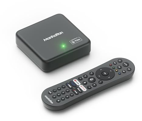Manhattan Aero 4K TV Streamer with Freely