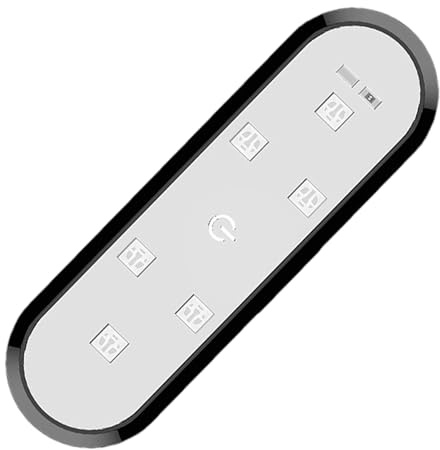 Genérico Luces LED para puertas de automóviles, Luces LED para umbrales de puertas de automóviles - de coche - Iluminación ambiental con detección automática, luces de advertencia de luces de u