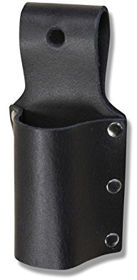 Scafom-rux Porta Herramientas [4 cm de Ancho] Portaherramientas Cinturon - Bolsa Portaherramientas Cinturon - Portaherramientas - Portametro - Porta Martillo - Carraca de Cuero para cinturón Negro