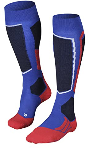 FALKE Men's SK2 Calcetines de esquí amortiguación Media