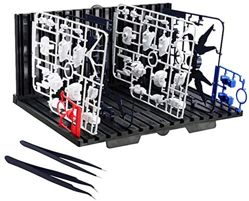 Mify Strumenti per modellismo Pezzi in plastica Ripiani Pieghevoli Portautensili Rack per Accessori per modellismo